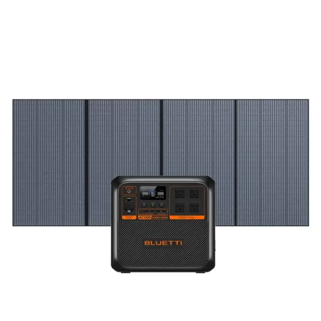 Kit Solar Bluetti AC180P 1800 W + Panel PV350 350 W — vista 3