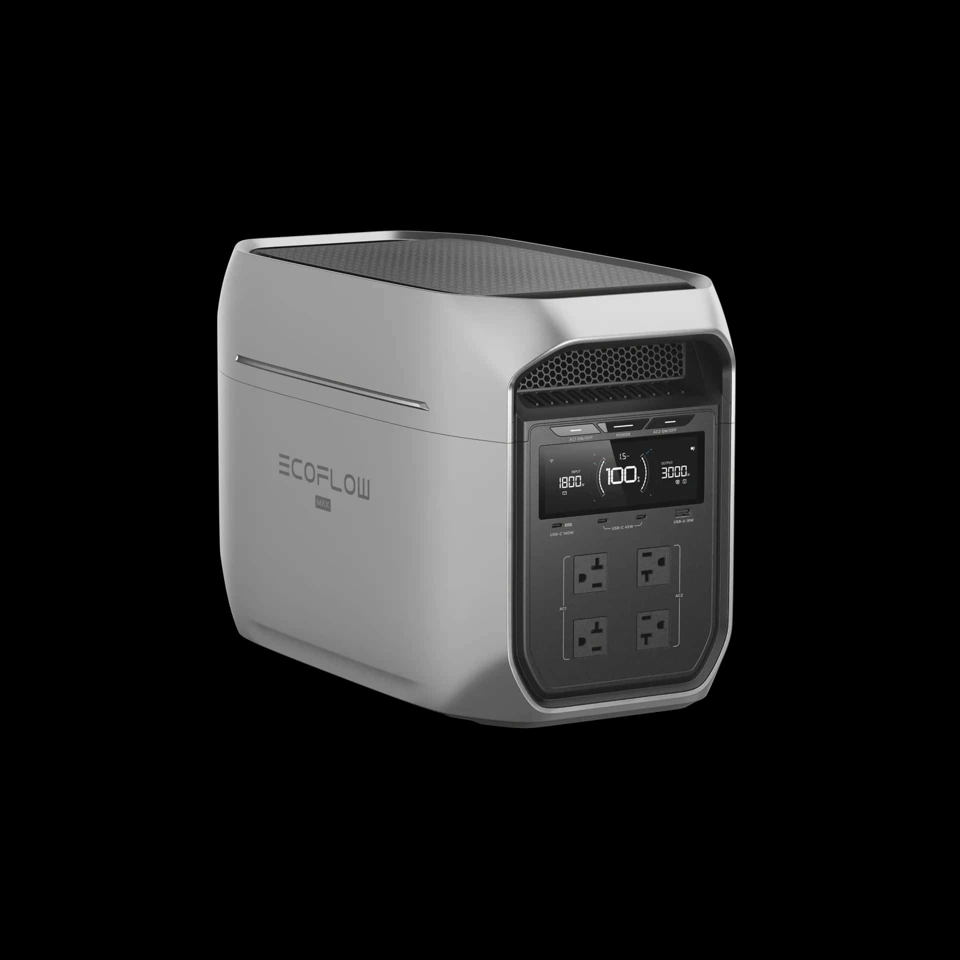 EcoFlow DELTA 3 Max Plus 2048Wh 3000W — vista 2