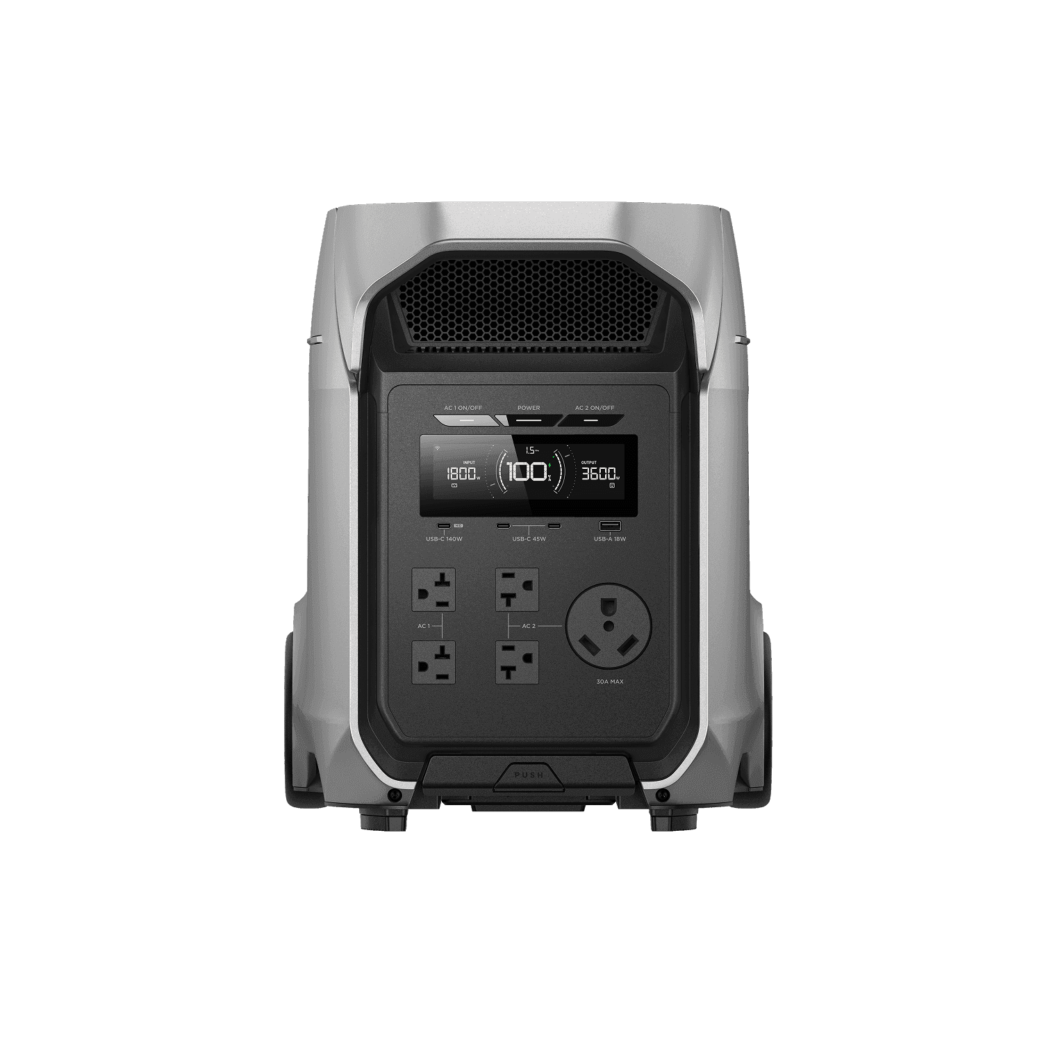 EcoFlow DELTA 3 Ultra Plus 3072Wh 3600W — vista 3