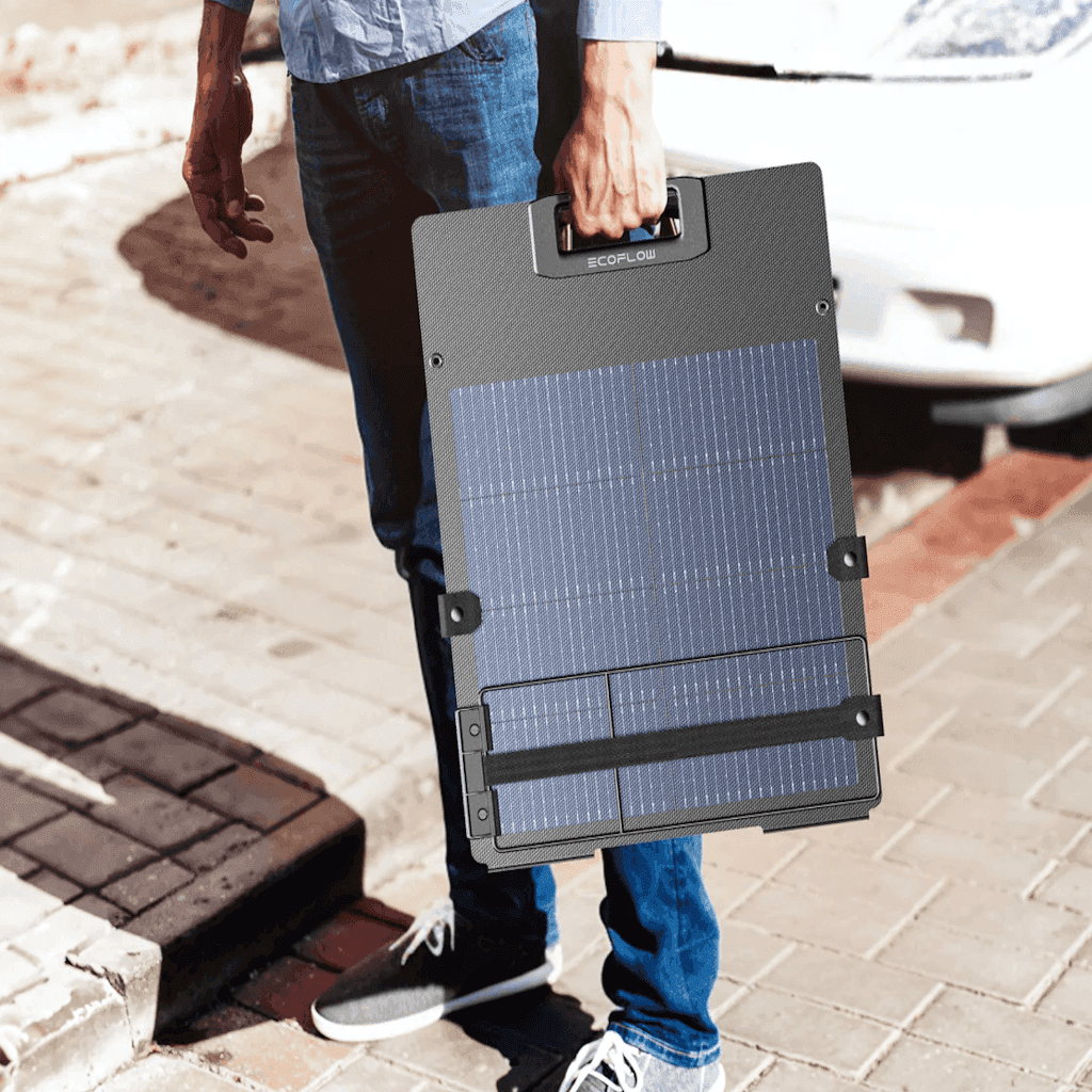 Panel Solar Bifacial Plegable EcoFlow 110W — vista 6