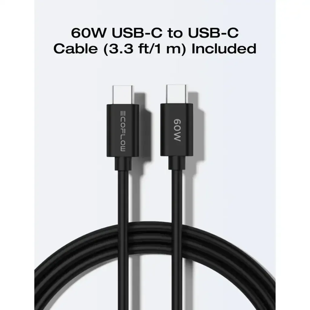 Cargador 20W EcoFlow GaN USB-C — vista 5