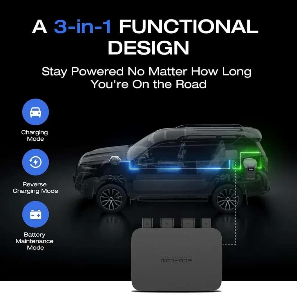 Cargador para Alternador de Carro Ecoflow 800 W — vista 3