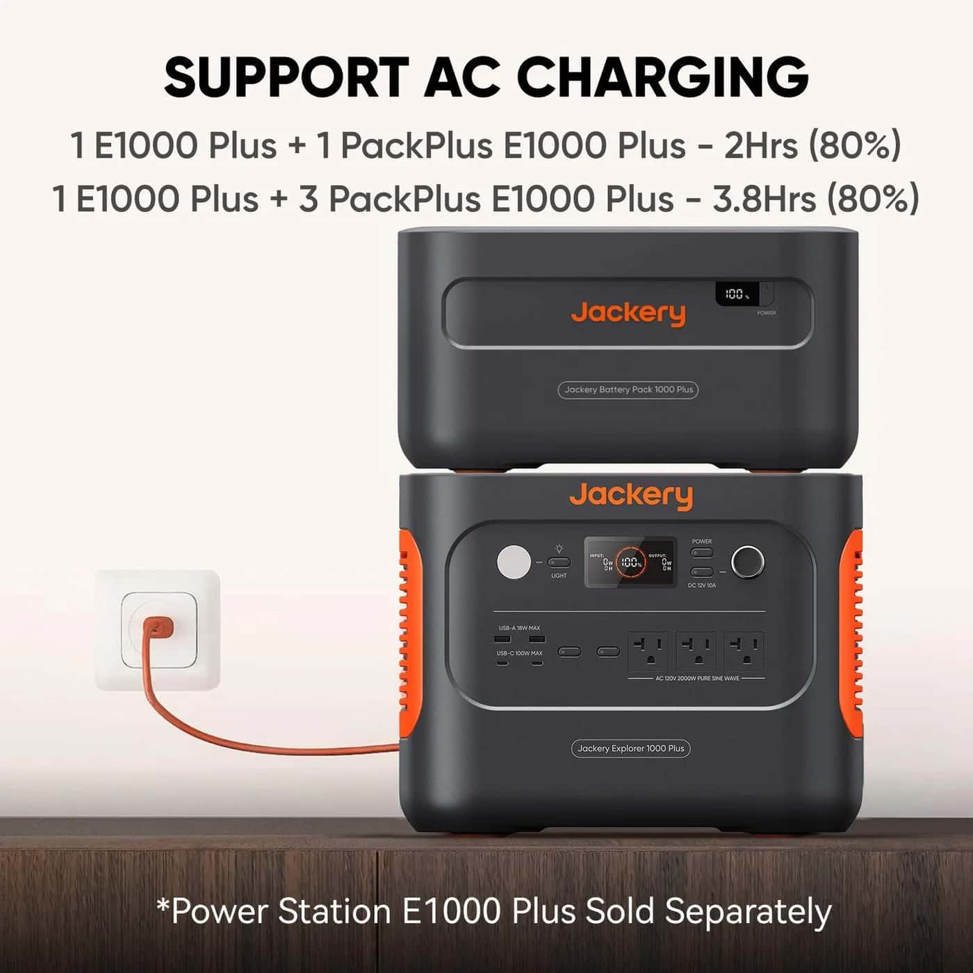 Batería adicional Jackery 1264Wh para Explorer 1000 Plus — vista 3