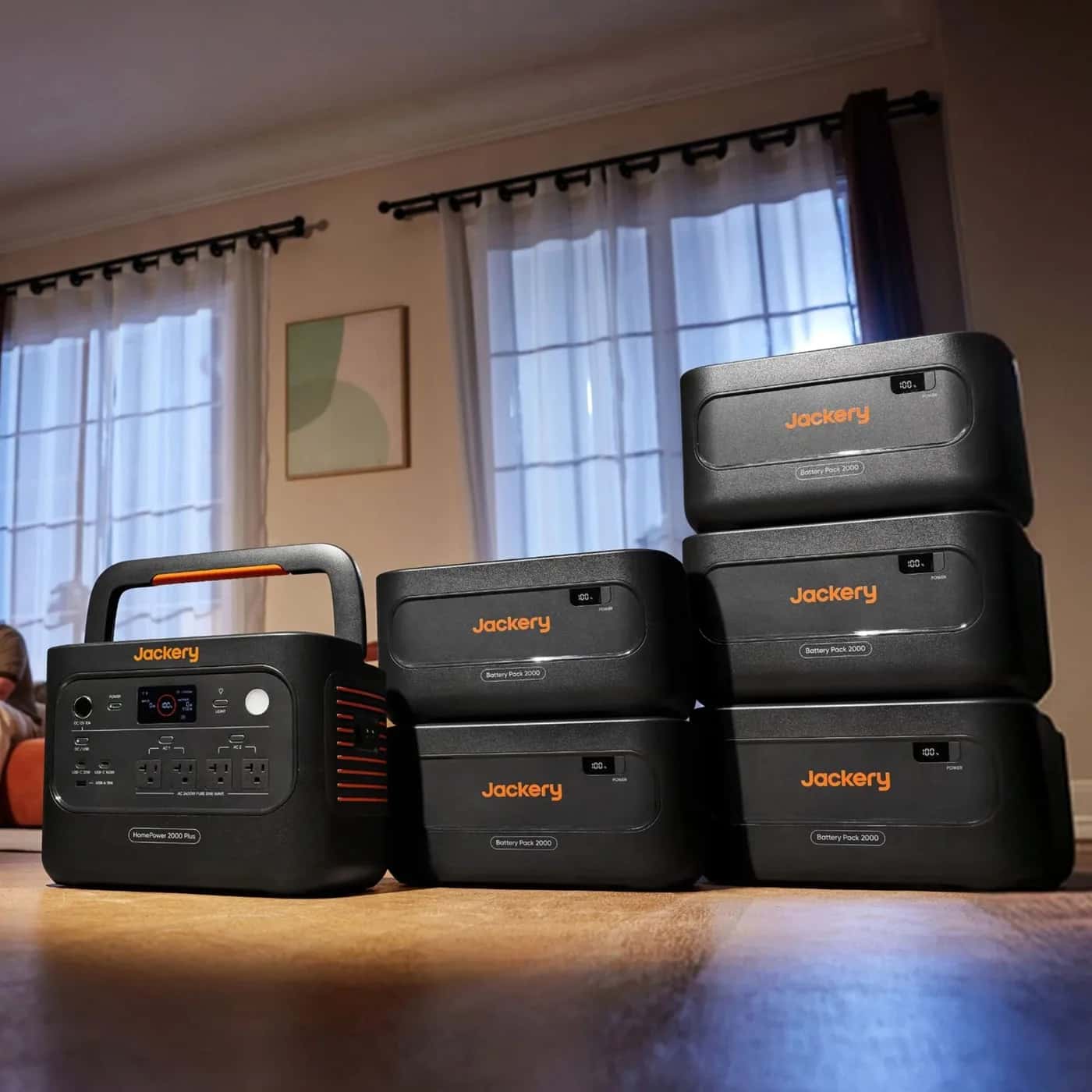 Batería adicional Jackery 2048Wh para HomePower 2000 Plus v2 — vista 3
