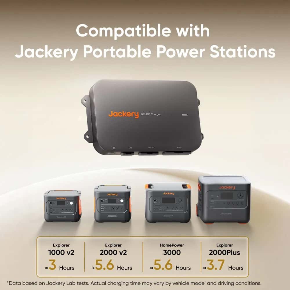 Cargador de alternador DC-DC 600W Jackery — vista 3