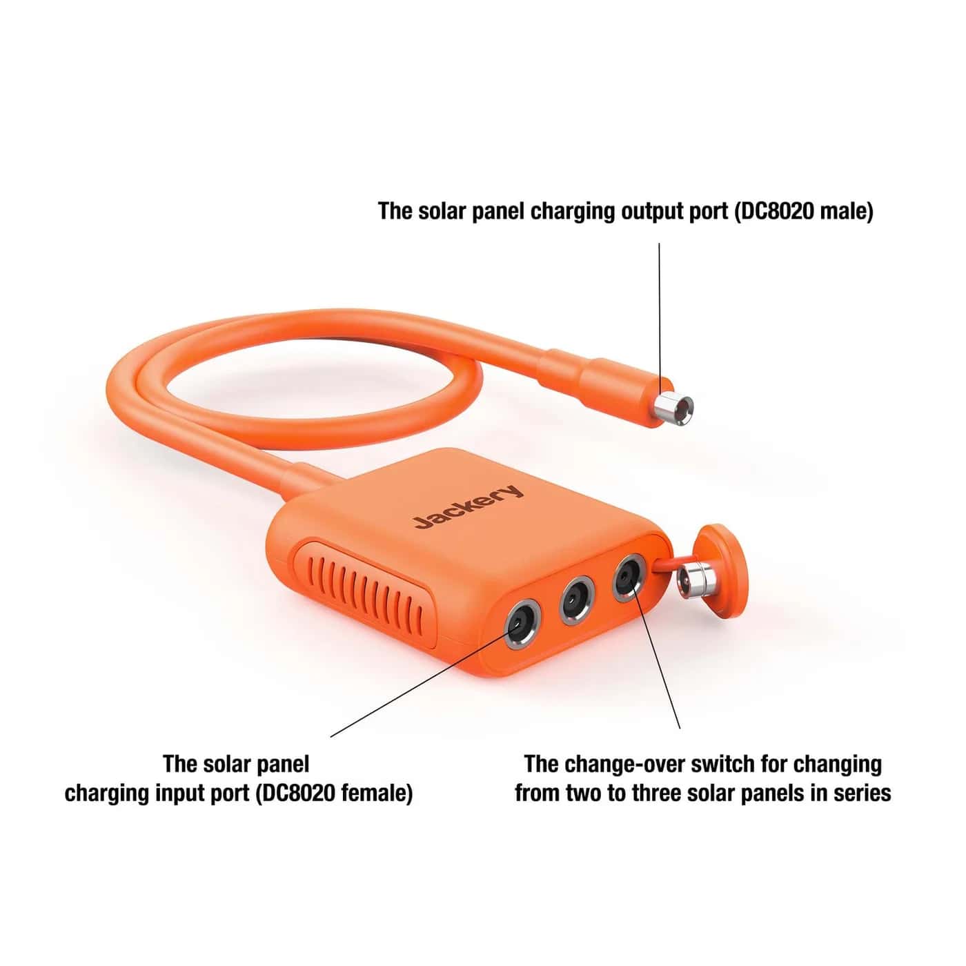 Conector de paneles solares Jackery — vista 2