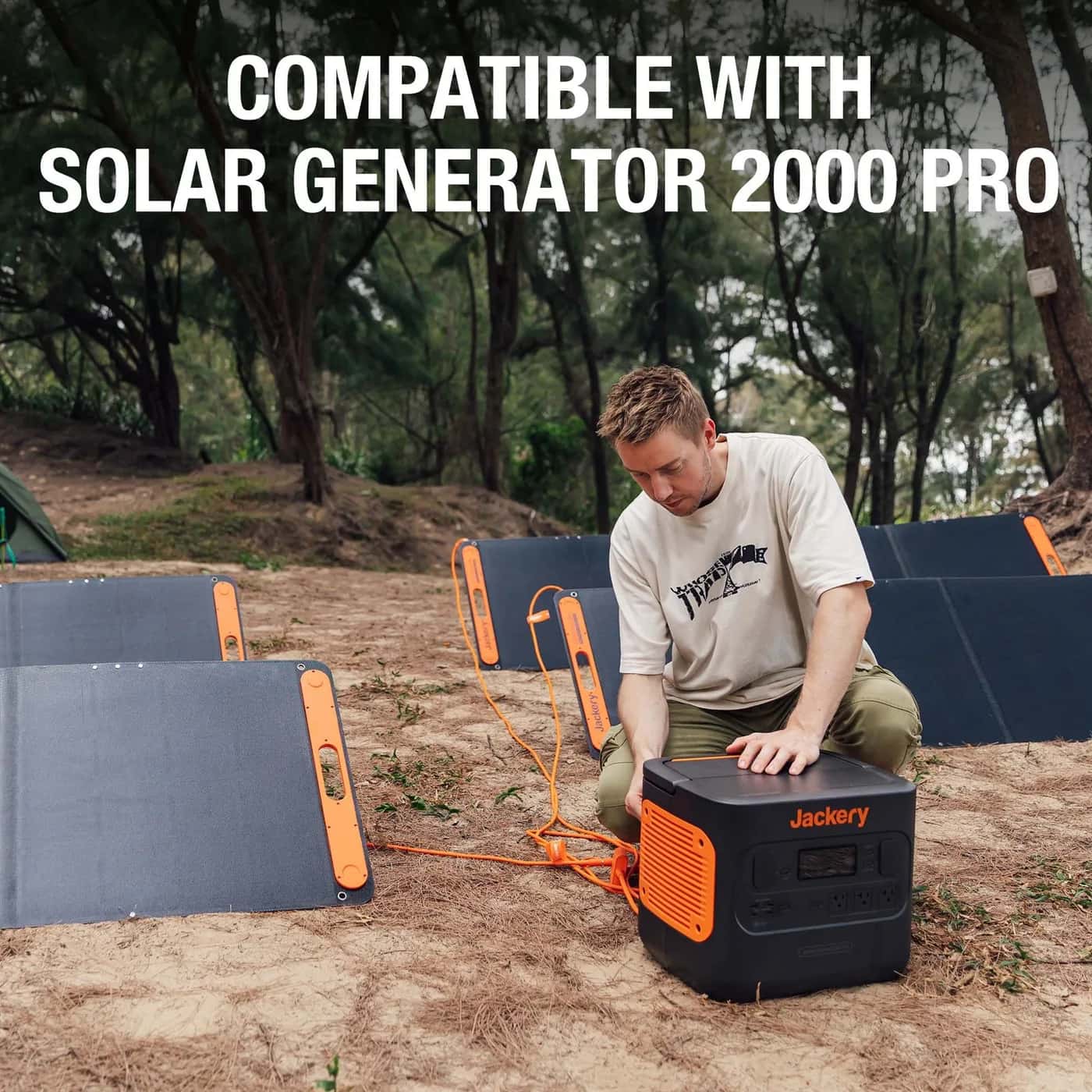 Conector de paneles solares Jackery — vista 3
