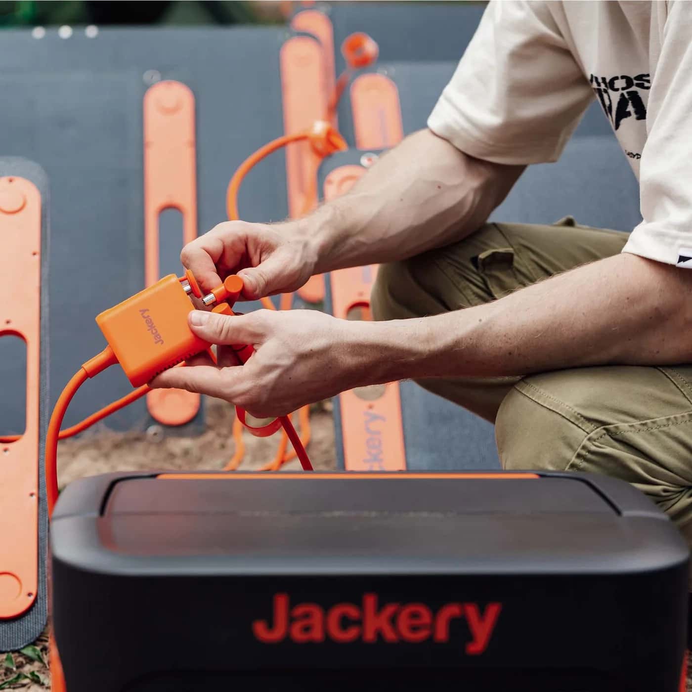 Conector de paneles solares Jackery — vista 6
