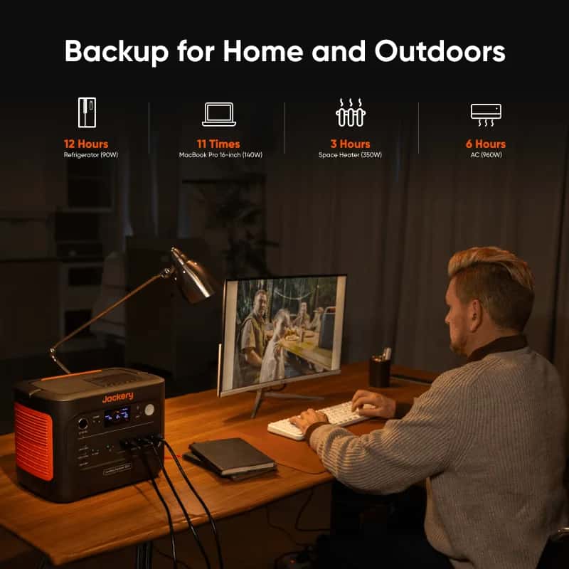 Jackery Explorer 1500 v2 1536Wh 2000W — vista 5