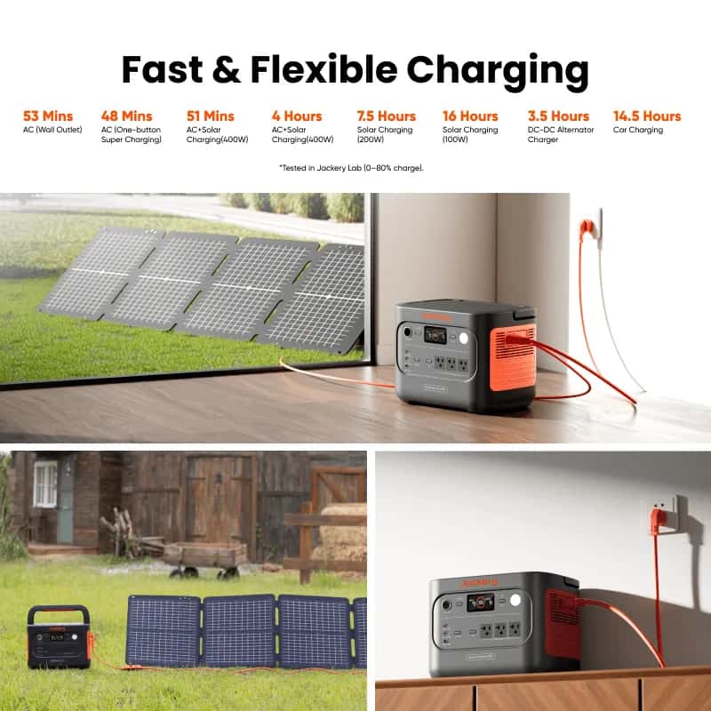 Jackery Explorer 1500 v2 1536Wh 2000W — vista 6