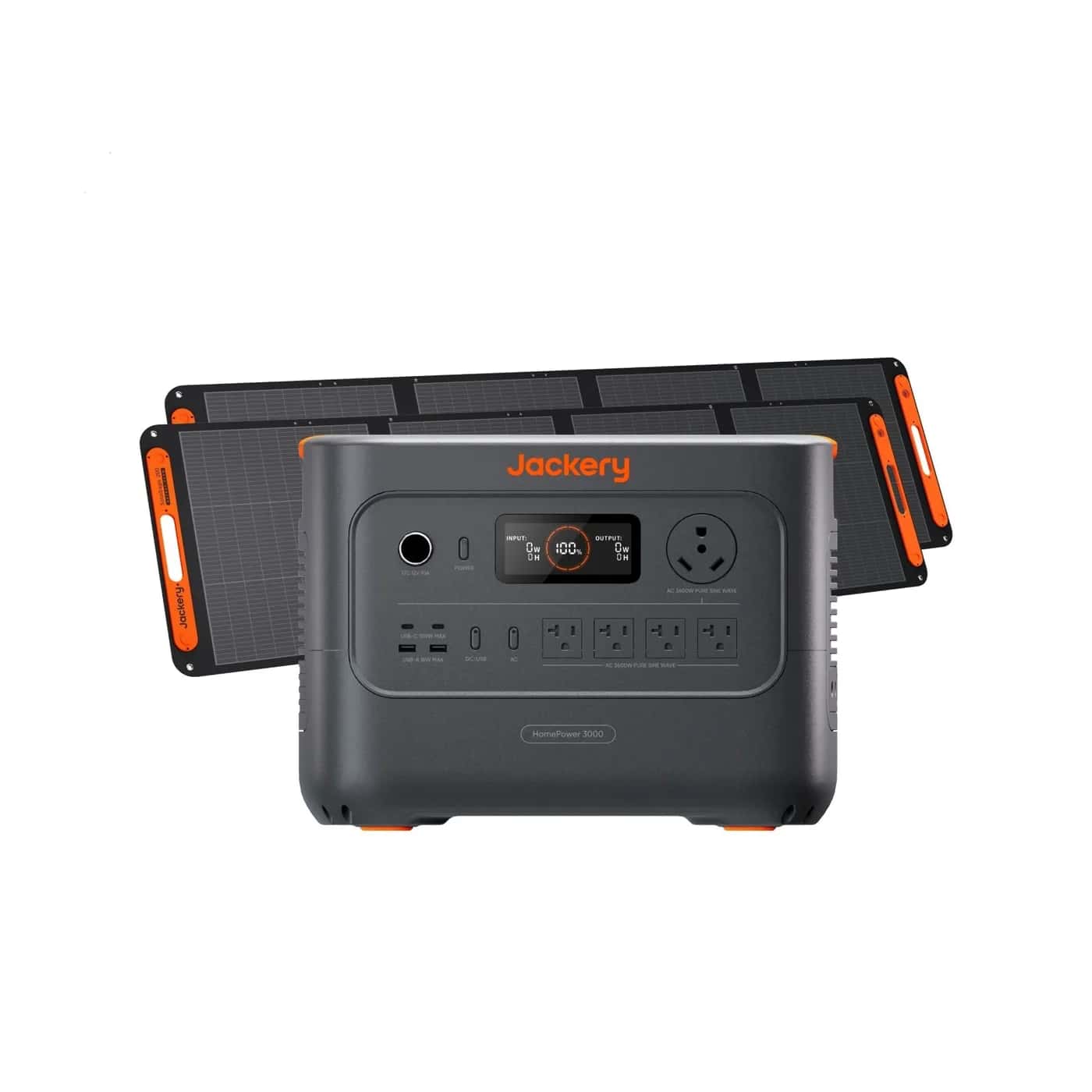 Jackery HomePower 3000 3072Wh 3600W — vista 3