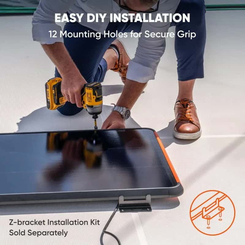 Panel Solar 100W Jackery SolarSaga 100 Prime — vista 3