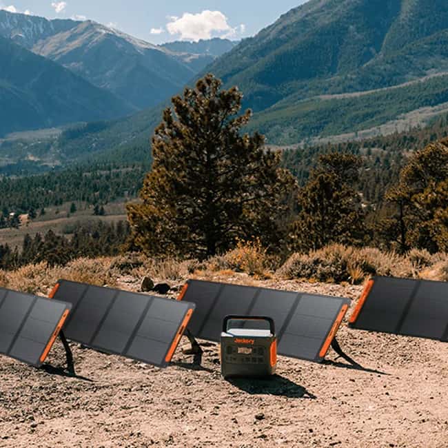Panel Solar 200W Jackery SolarSaga — vista 3
