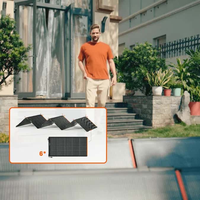 Panel Solar 500W Jackery SolarSaga 500 X — vista 3