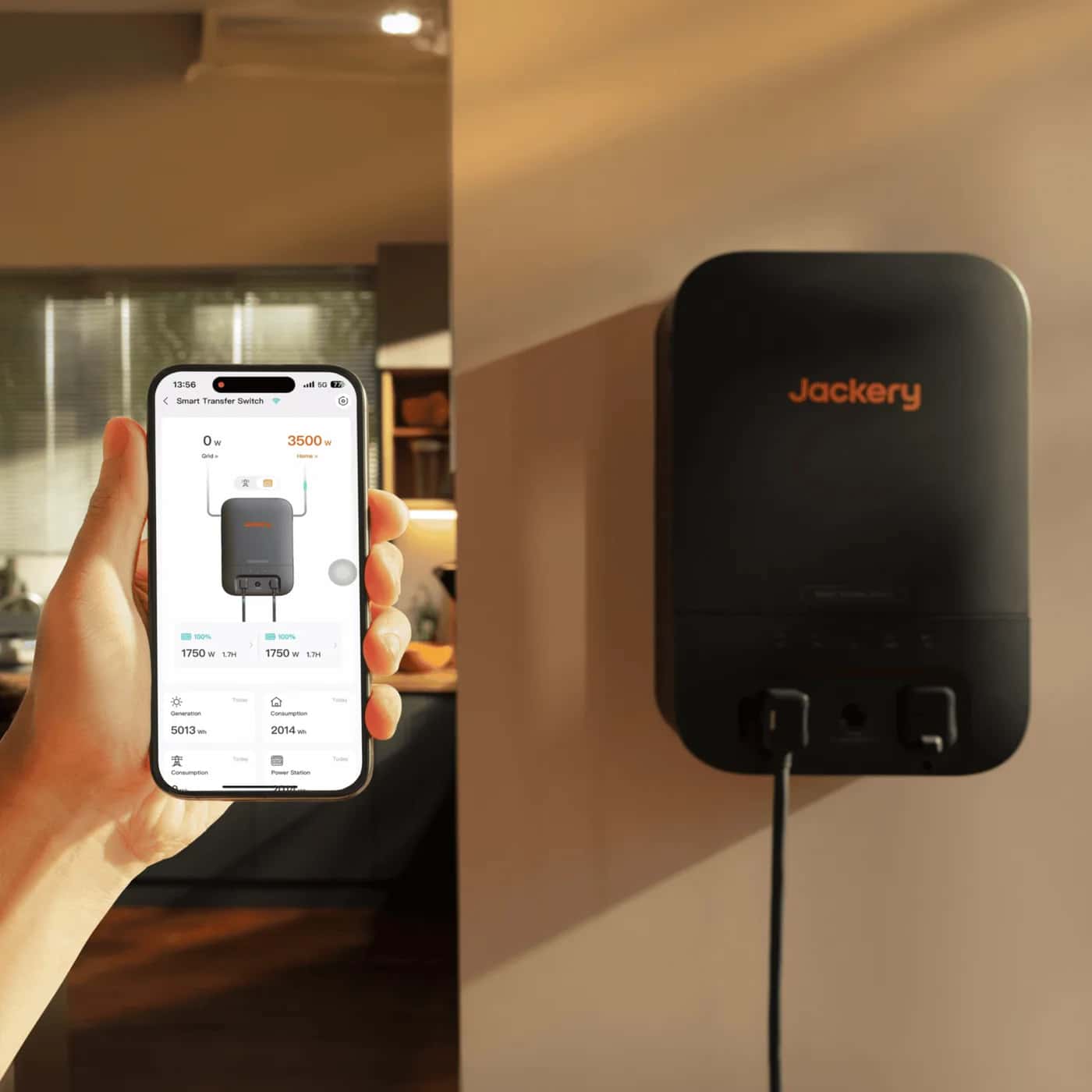 Switch de transferencia automática Jackery (Smart Transfer Switch) — vista 4