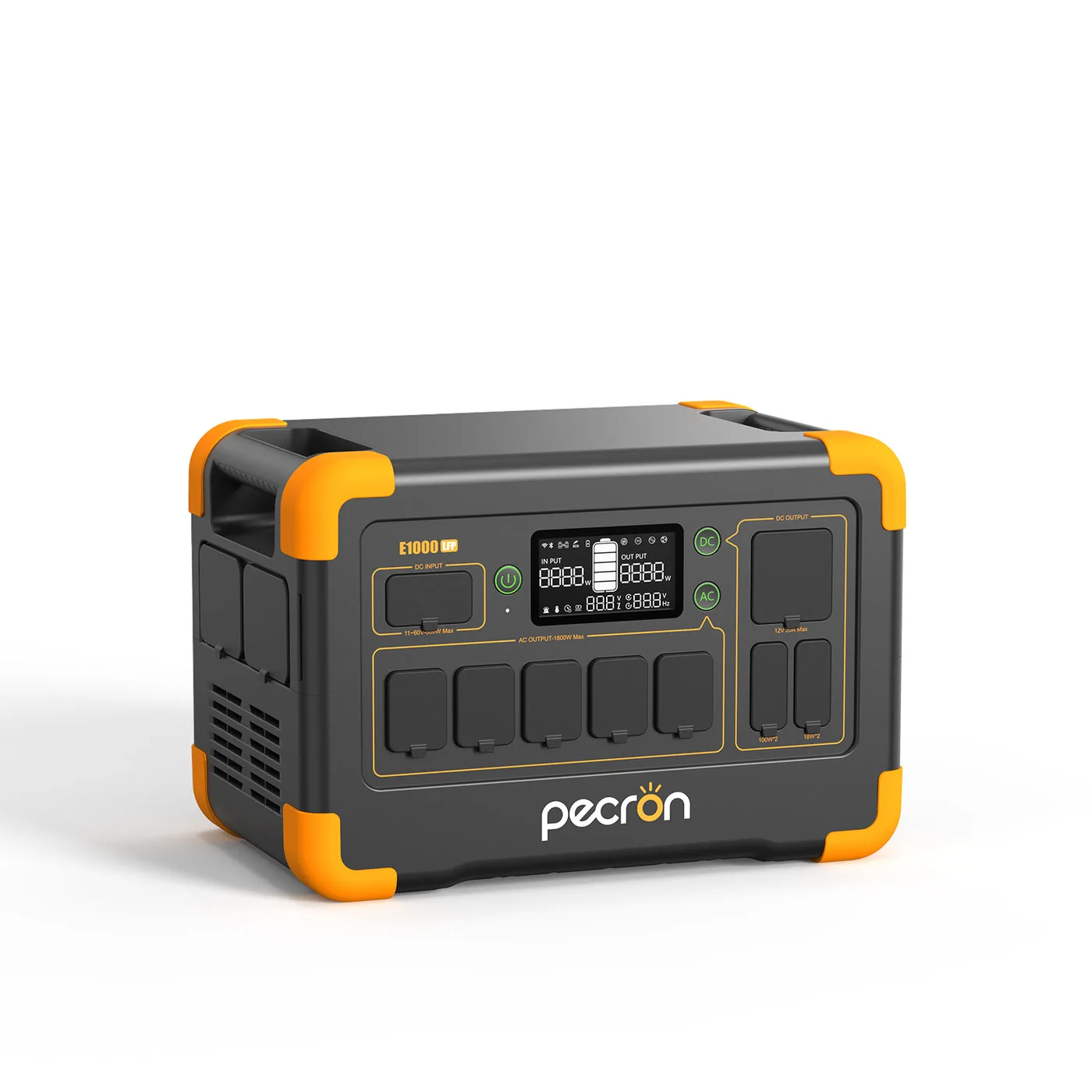 Pecron E1000LFP 1024Wh 1800W — vista 1