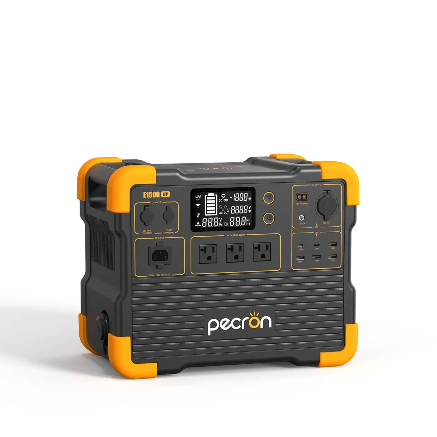 Pecron E1500LFP 1536Wh 2200W — vista 1