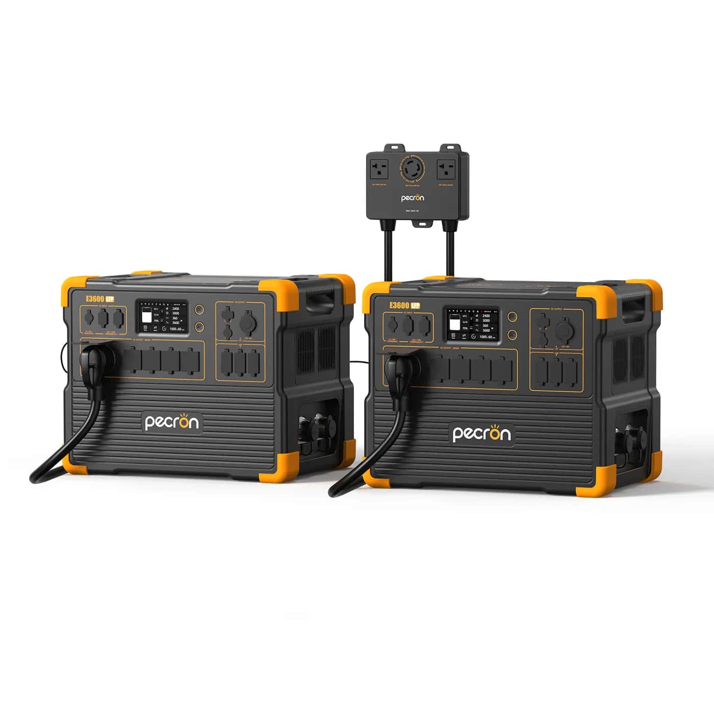 Pecron E3600LFP 3072Wh 3600W — vista 5