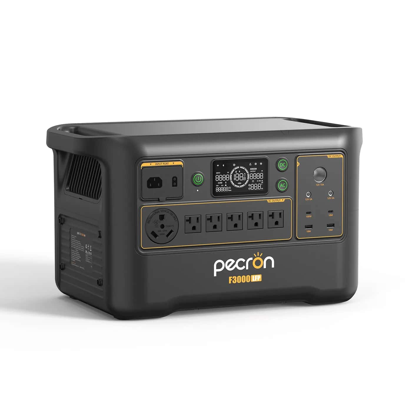 Pecron F3000LFP 3072Wh 3600W — vista 2