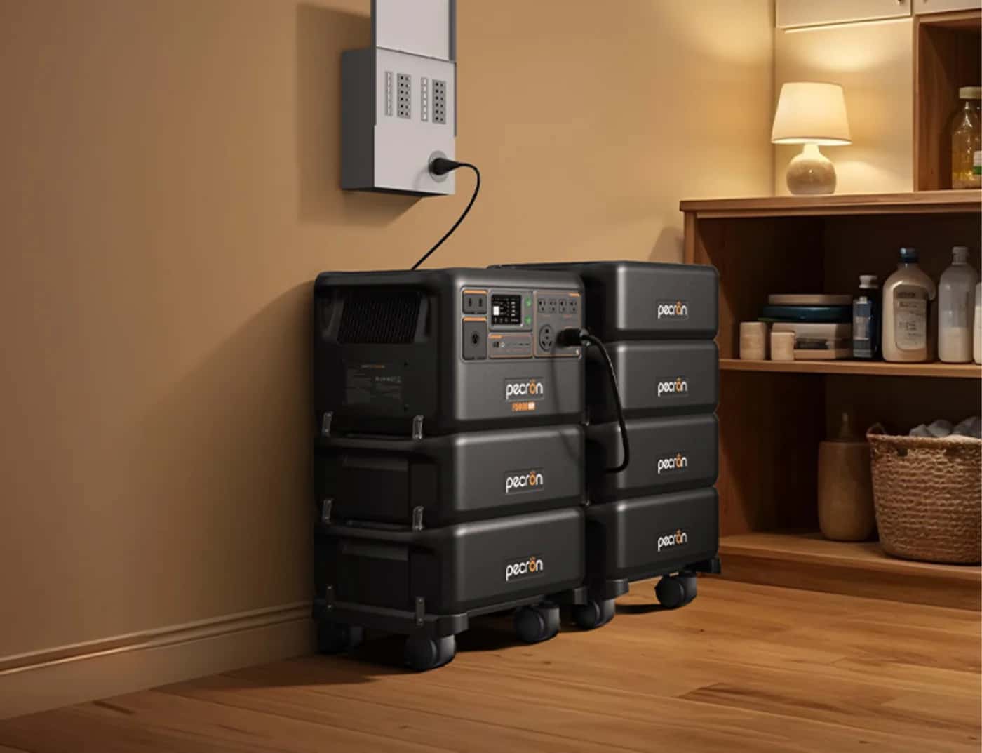 Pecron F5000LFP 5120Wh 7200W — vista 2