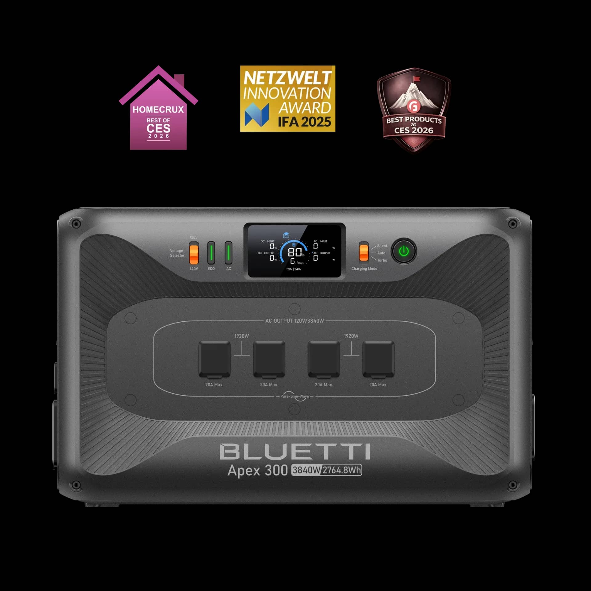 Generador Solar 3840W Bluetti APEX 300