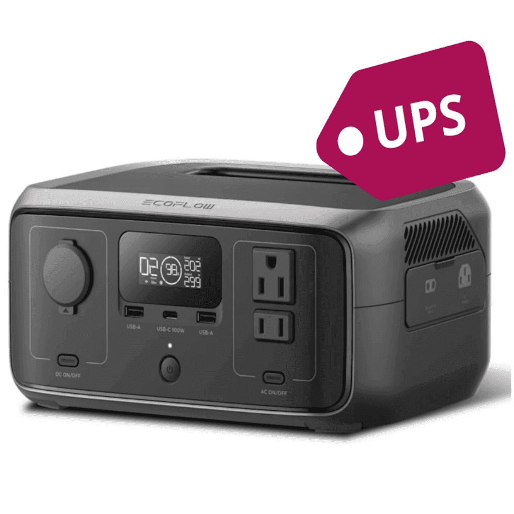 EcoFlow RIVER 3 UPS 245Wh 300W