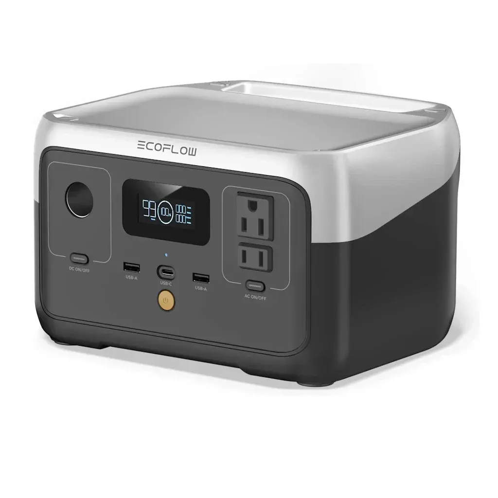 Estación de Energía Portátil Ecoflow RIVER 2 300W Potencia - 256Wh Capacidad