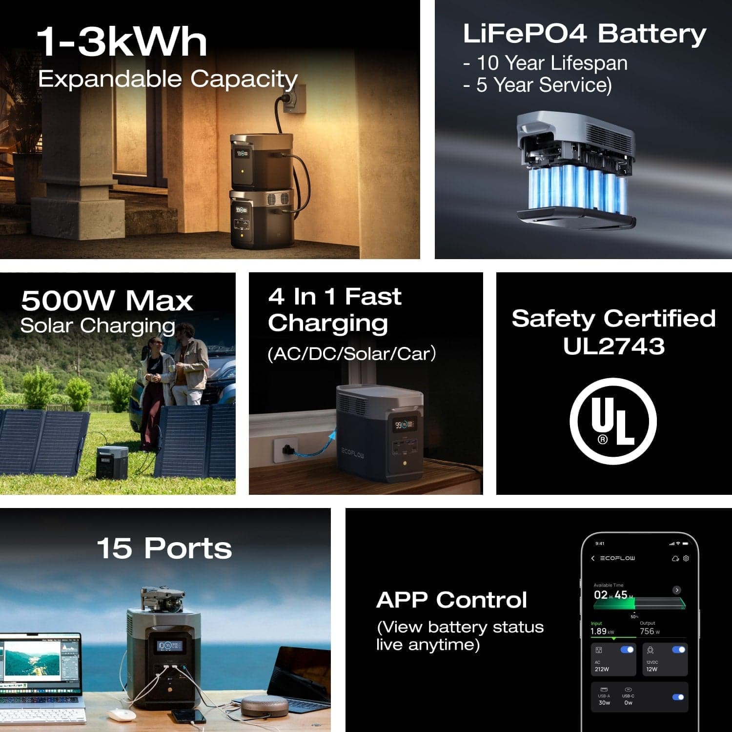 Batería Adicional 1024Wh EcoFlow para DELTA 2 — vista 5