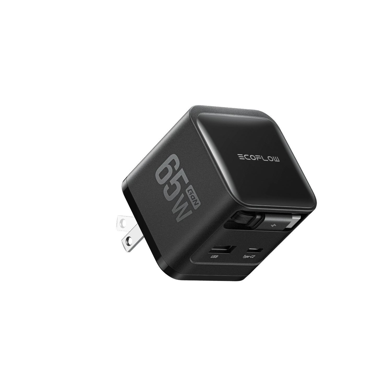 Cargador 65W EcoFlow GaN RAPID con Cable