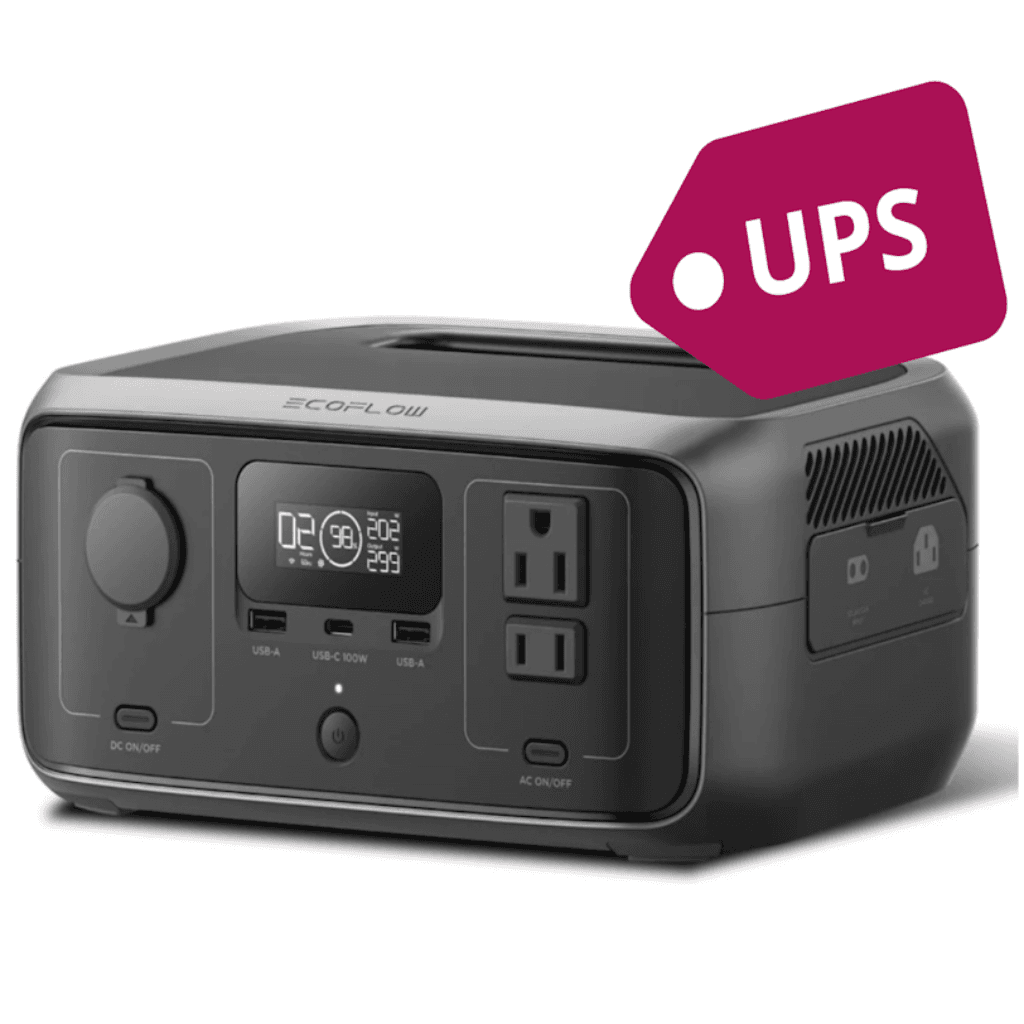 EcoFlow RIVER 3 UPS 245Wh 300W
