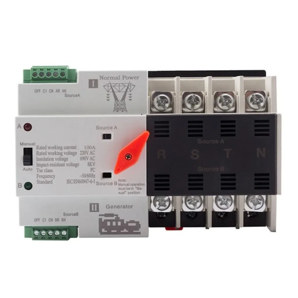 Switch Transferencia Automática a 220V Para Estaciones EcoFlow