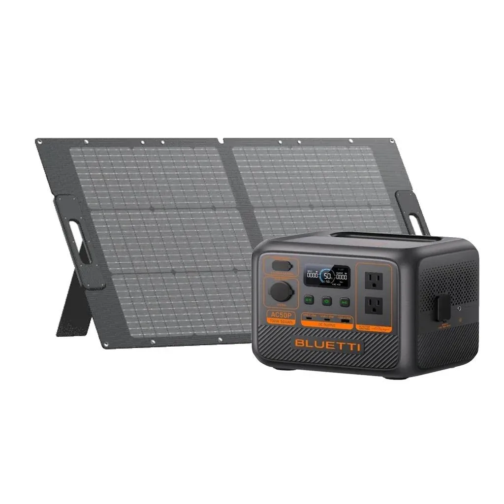Kit Solar Bluetti AC50P 700 W + Panel PV100 100 W