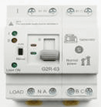Switch de Transferencia Automática o Manual 4P 63A 220V
