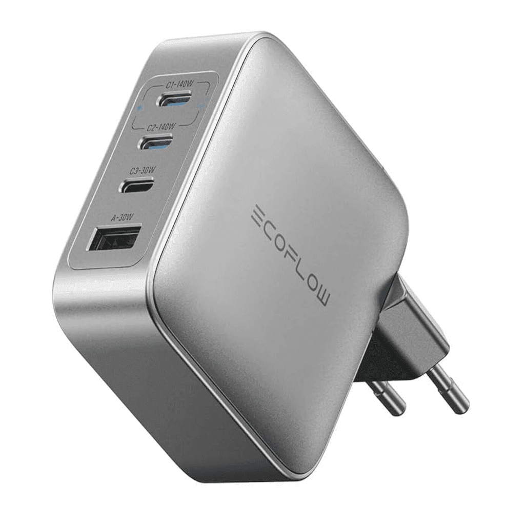 Cargador 65W EcoFlow GaN RAPID con Cable