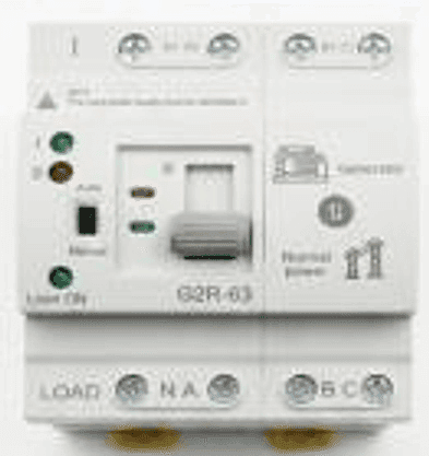 Switch de Transferencia Automática o Manual 4P 63A 220V
