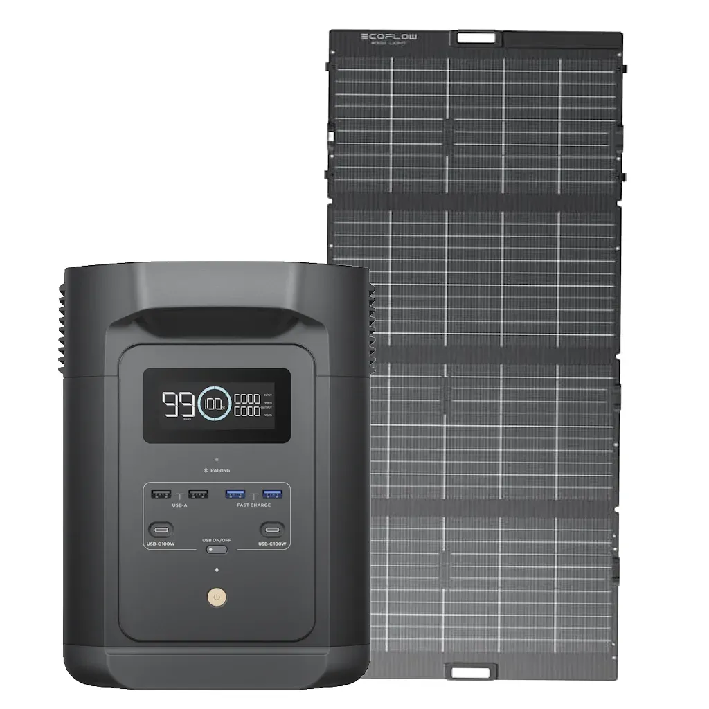 Kit Solar Portátil EcoFlow E980 500W + Panel Solar Bifacial 400 W