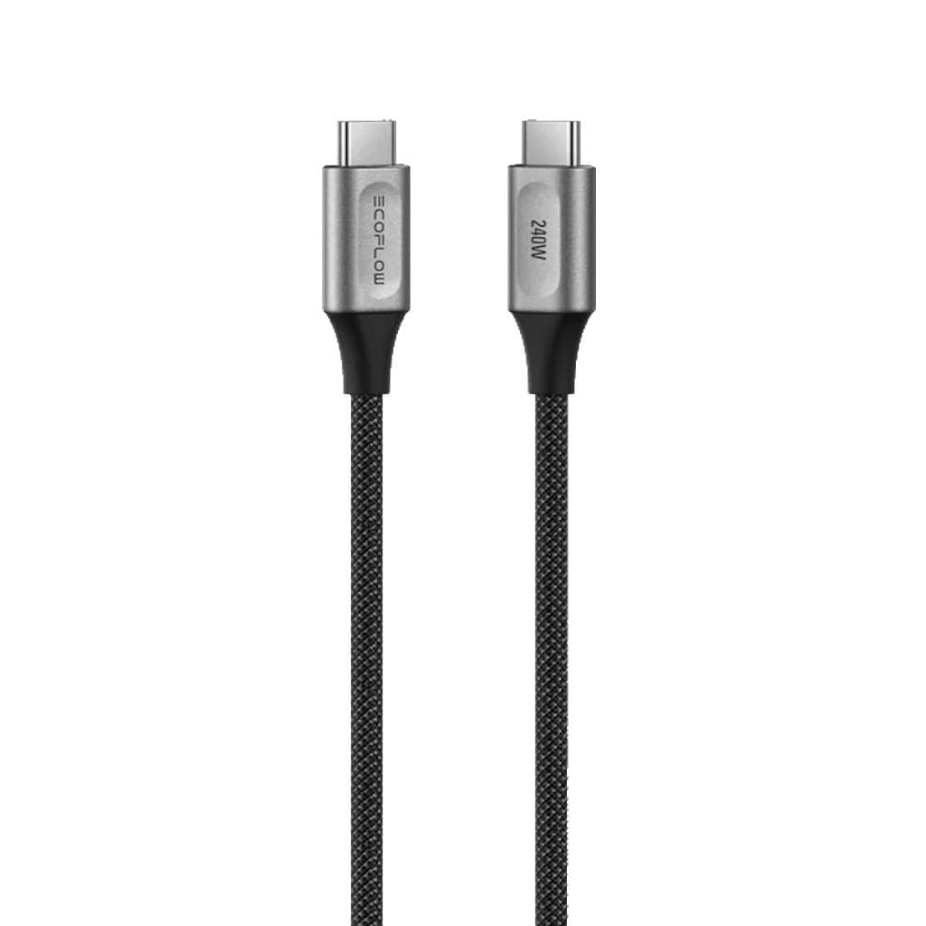 Cable de Carga Rápida EcoFlow RAPID Pro USB-C a USB-C 240W