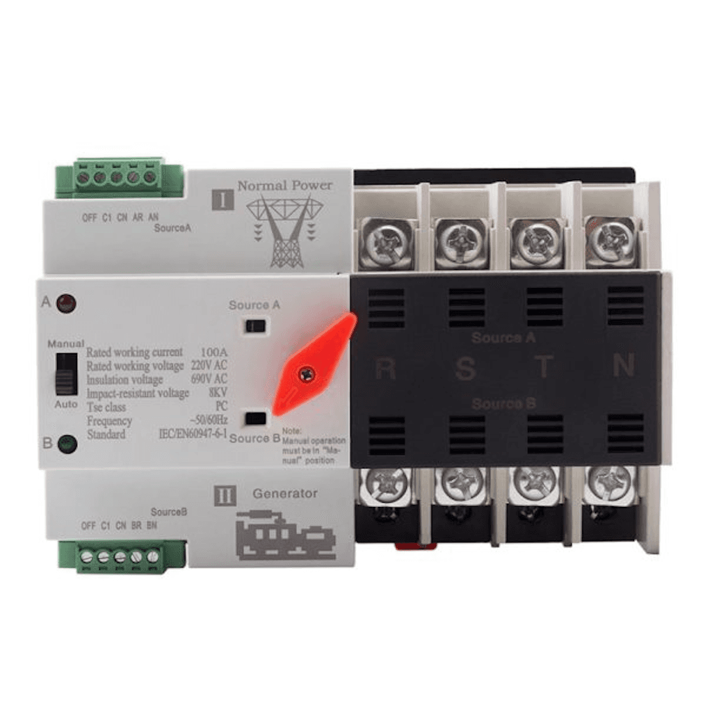 Switch Transferencia Automática a 220V Para Estaciones EcoFlow