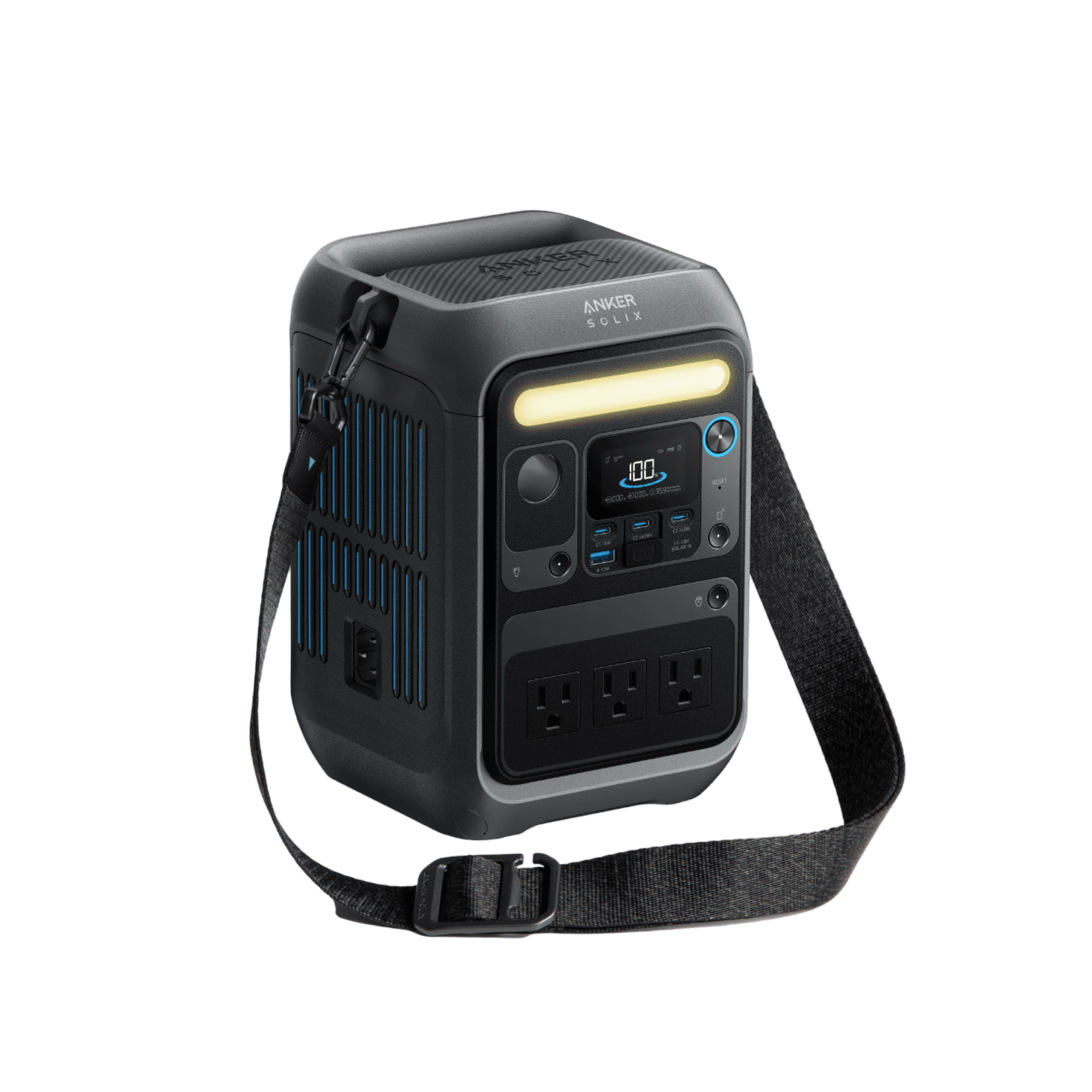 Generador Solar 300W Anker SOLIX C300X DC - foto adicional