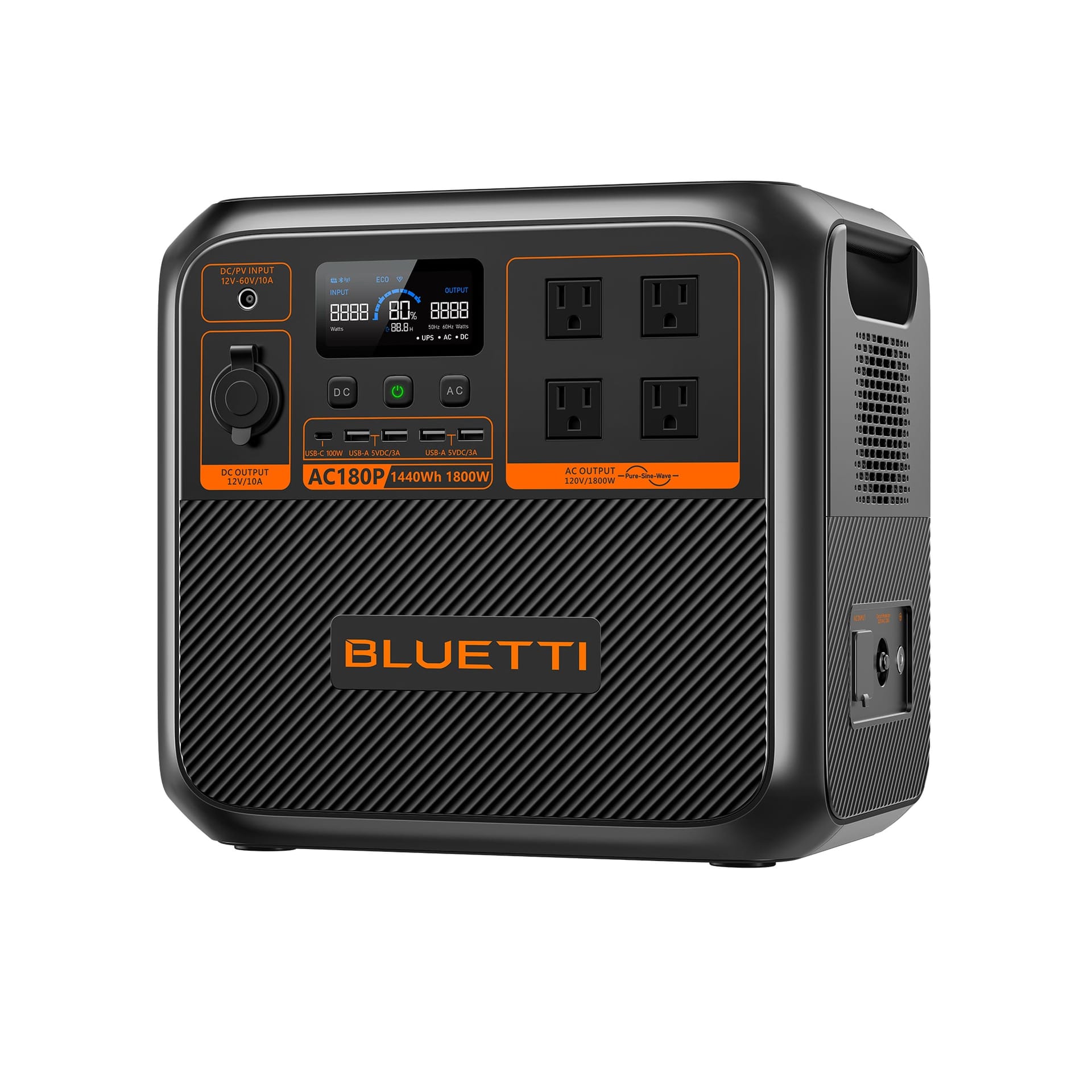 Generador Solar 1800W Bluetti AC180P - foto adicional