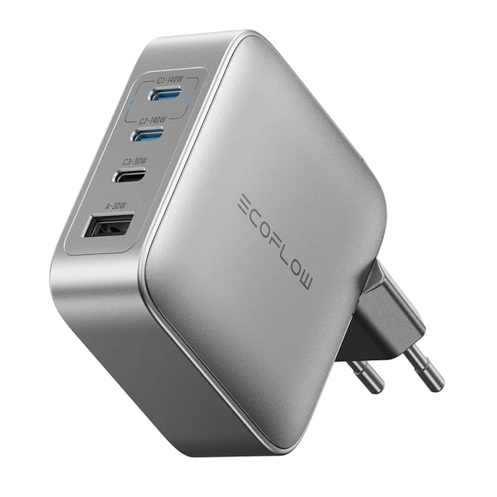 Cargador 65W EcoFlow GaN RAPID con Cable