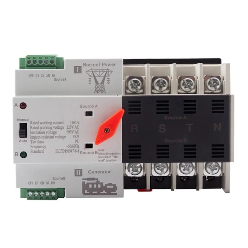Switch Transferencia Automática a 220V Para Estaciones EcoFlow