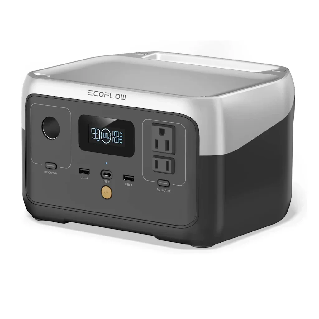 Estación de Energía Portátil Ecoflow RIVER 2 300W Potencia - 256Wh Capacidad