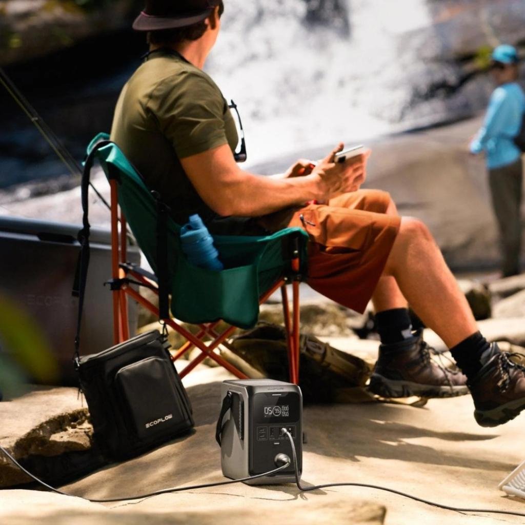 Alternative view of Combo: Trail 300 + Panel 45W USB-C + Cargador 65W + Cable 100W (copia)