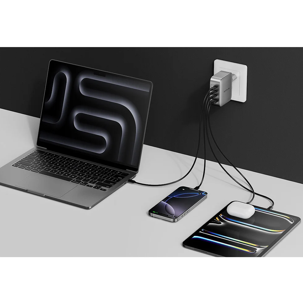 Alternative view of Cargador GaN EcoFlow Rapid Pro de 140 W 4 Puertos